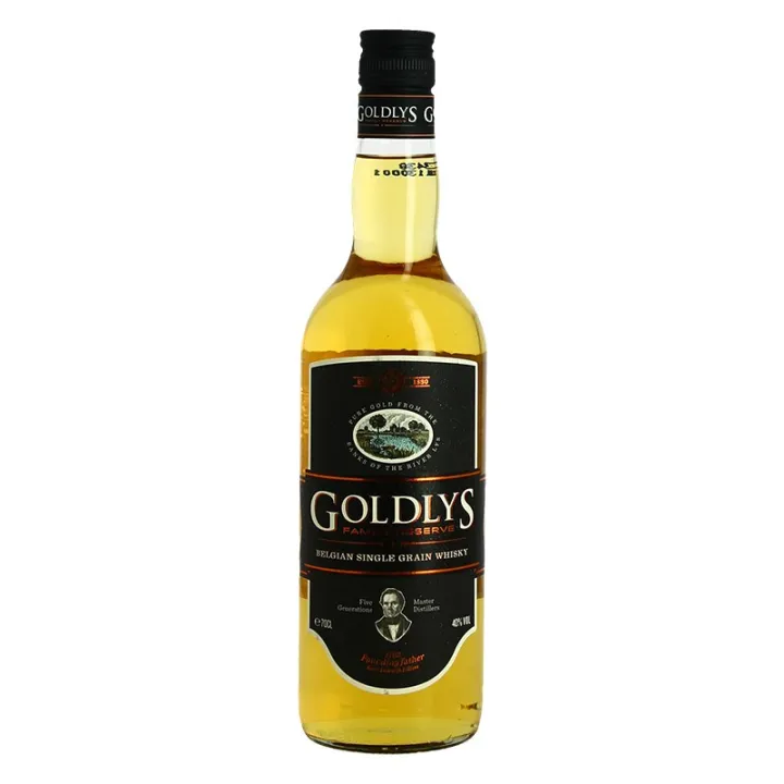 Achat whisky belge single grain, le filliers goldlys family reserve en 70cl au meilleur prix du net