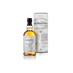 The BALVENIE SINGLE BARREL Speyside Whisky 12 ans 70 cl