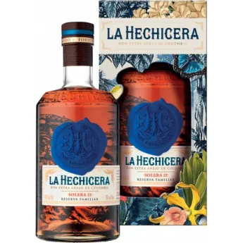 achat rhum La HECHICERA Rhum de Colombie Extra Anejo Solera 21 70 cl
