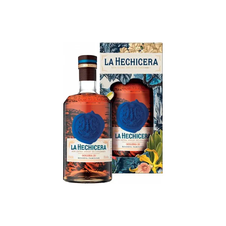 achat rhum La HECHICERA Rhum de Colombie Extra Anejo Solera 21 70 cl