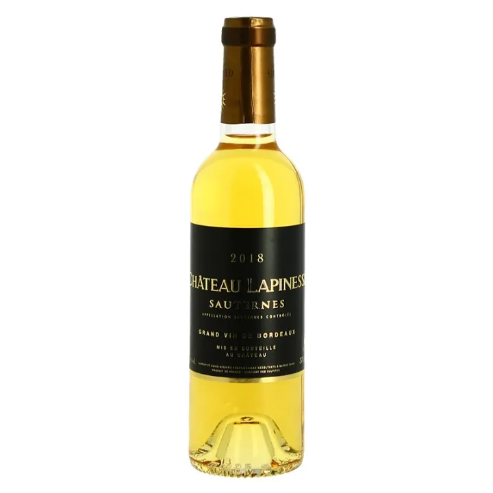 Organic SAUTERNES Château LAPINESSE Demi Bouteille 37,5 cl, vin blanc moelleux
