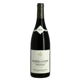 achat vin rouge SANTENAY rouge 1er Cru La Comme Domaine Michelot 2018