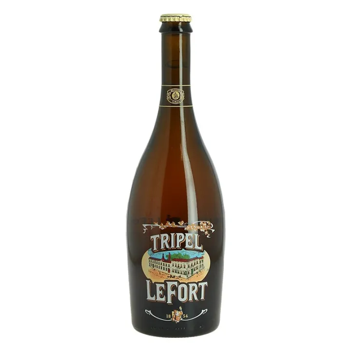 Lefort Triple Bière Belge 75 cl de la Brasserie Omer Vander Ghinste