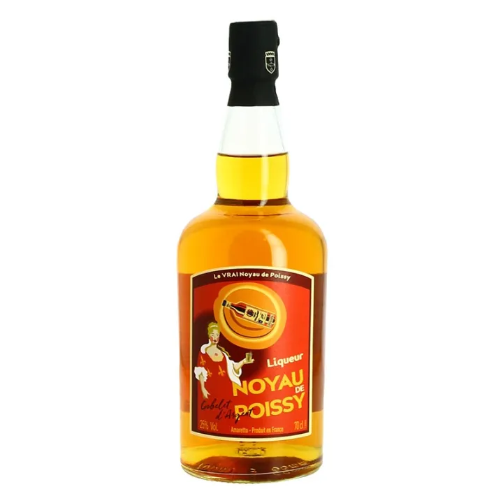 achat de Liqueur NOYAU DE POISSY AMBRE Gobelet d'Argent 70 cl 25°