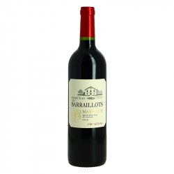 Château Les BARRAILLOTS 2018 Margaux Cru Artisan Vin Rouge de Bordeaux