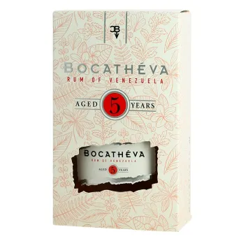 acheter rhum ambré Rhum BOCATHEVA 5 ans Rhum du Venezuela 70 cl