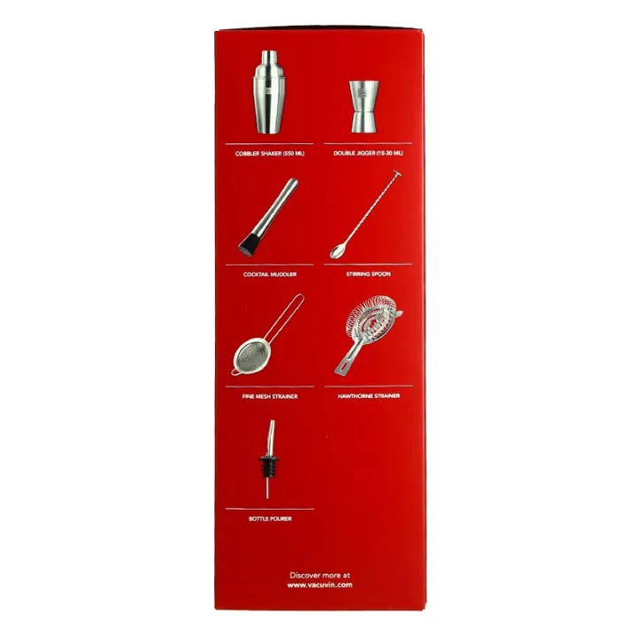 achat du VACUVIN Cocktail Set Plus 7 pièces