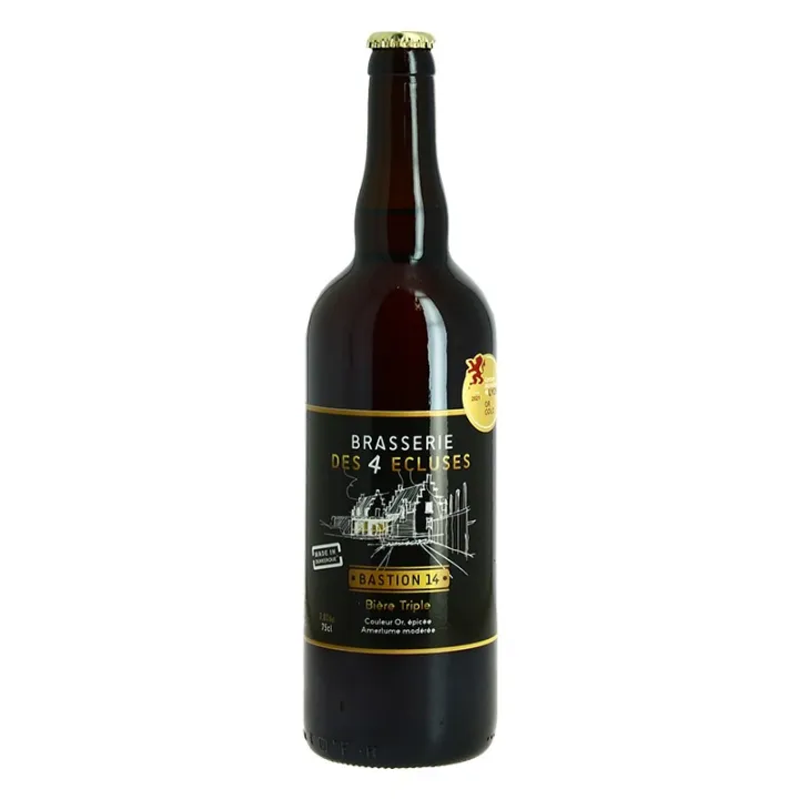 achat bière triple BASTION 14 Bière Artisanale Brasserie des 4 Ecluses