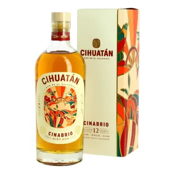 achat de Rhum CIHUATAN Cinabrio RON el Salvador 12 ans