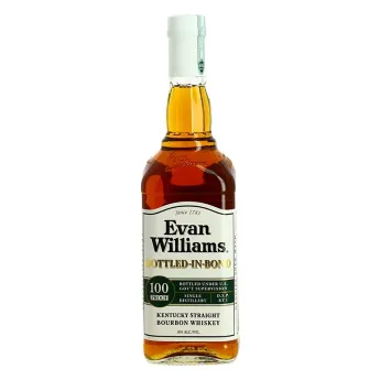 Achat Evan Williams White Label 100% proof 70cl Bourbon