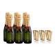 Champagne MOET et CHANDON Brut 6 x 20 cl et 6 mini flutes