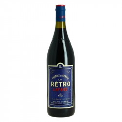 La RETRO par LAFAGE Vin Rouge IGP Côtes Catalanes 1 litre