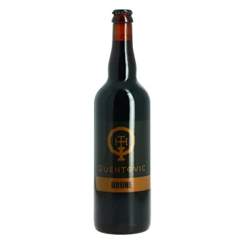 achat de bière QUENTOVIC Bière Brune 75 cl