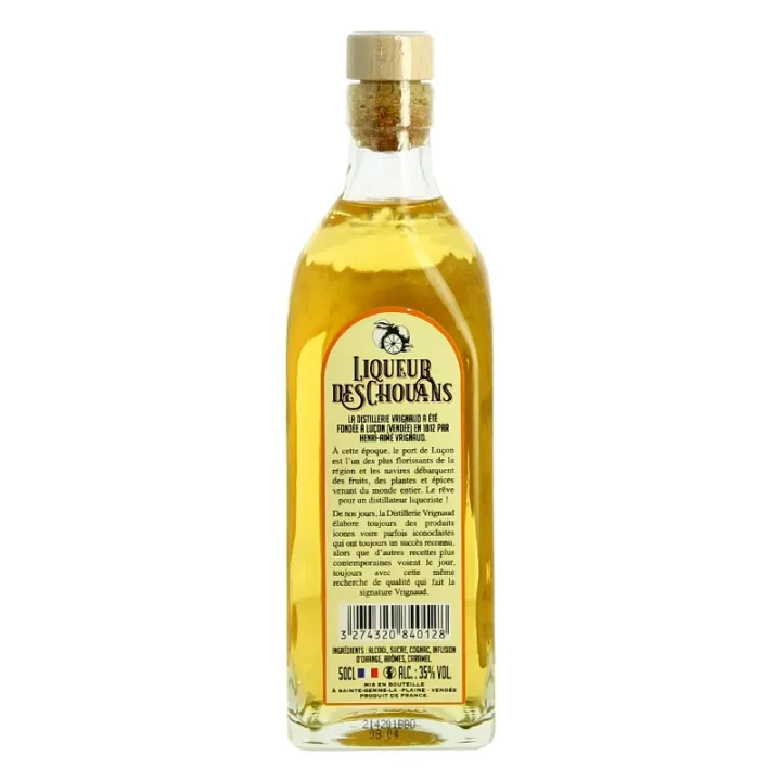 achat Liqueur des CHOUANS aux écorces d'Orange par Distillerie Vrignaud