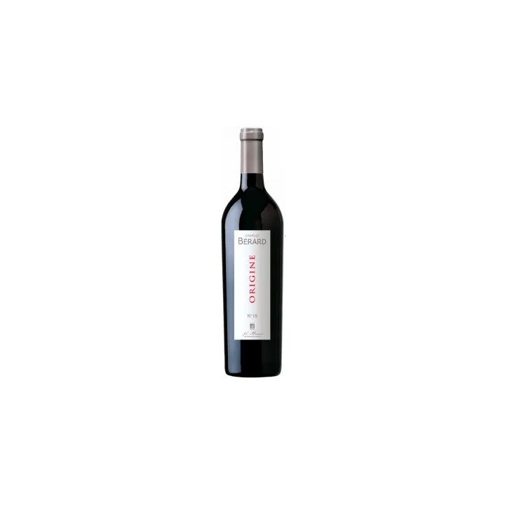 achat vin bio ORIGINE N°15 Chapelle Berard Bordeaux Rouge BIO en caisse bois