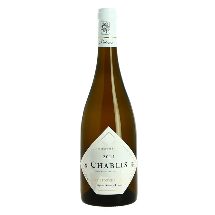 achat de CHABLIS Domaine Christophe PATRICE 75 cl