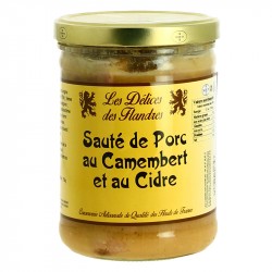 Sauté de Porc au Camembert et au Cidre les Délices des Flandres 750 gr