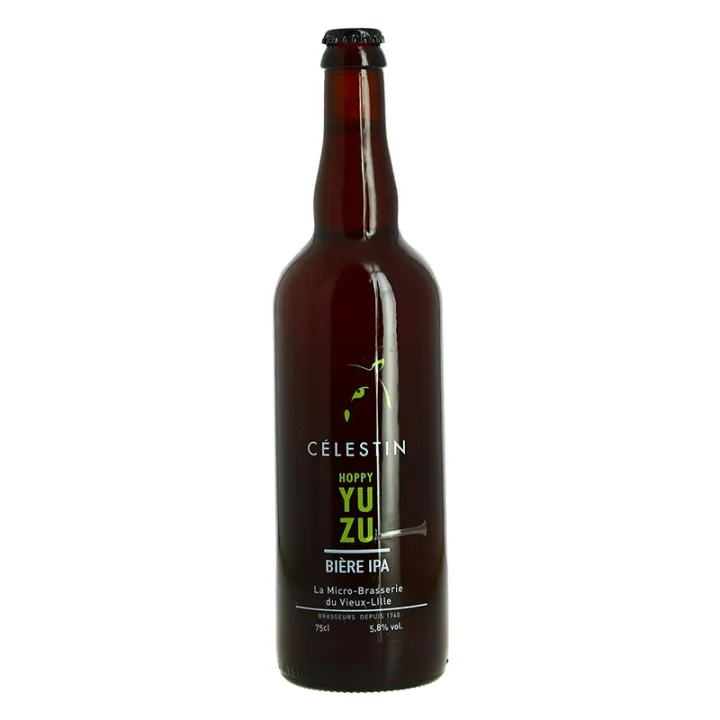 acheter Bière IPA BIO CELESTIN HOPPY YUZU 75 cl
