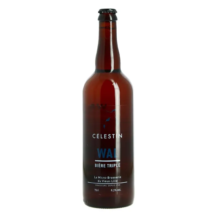 acheter Bière CELESTIN WAL Triple 75 cl, une bière Bio