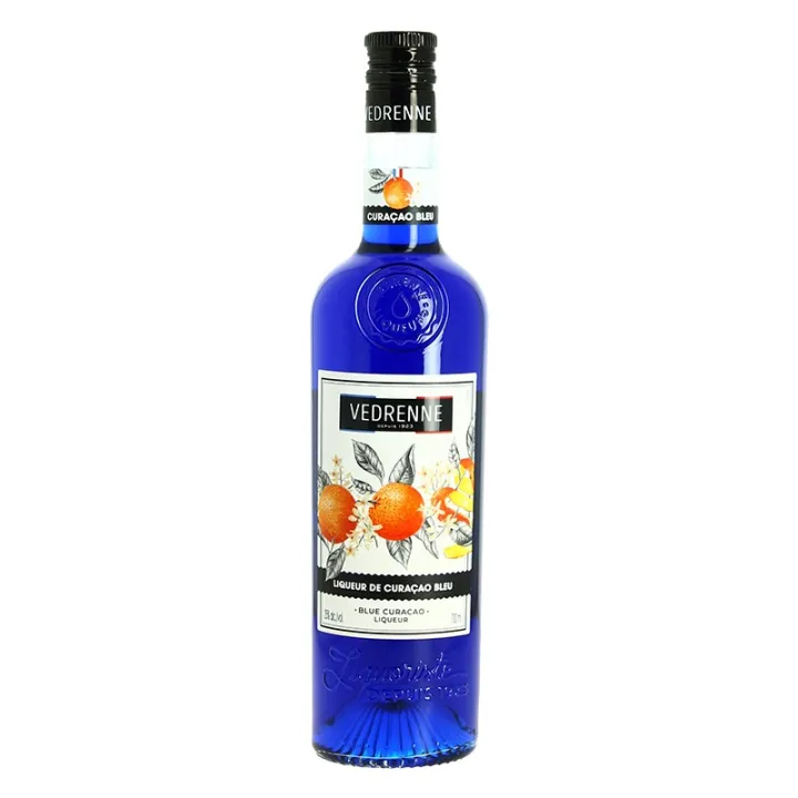 achat liqueur de Curaçao Bleu VEDRENNE - 70cl -25°