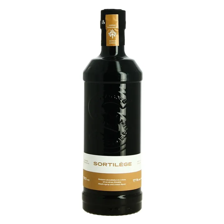 achat SORTILEGE Crème de Whisky Canadien au Sirop d'Erable 70 cl