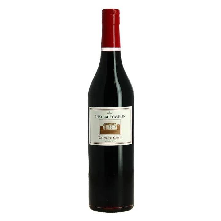 acheter Crème de CASSIS rare du Château d'AVELIN 70 cl