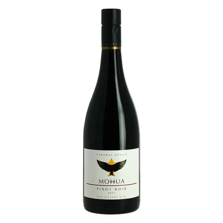 achat MOHUA Pinot Noir Vin rouge de Nouvelle Zélande 2017 75 cl
