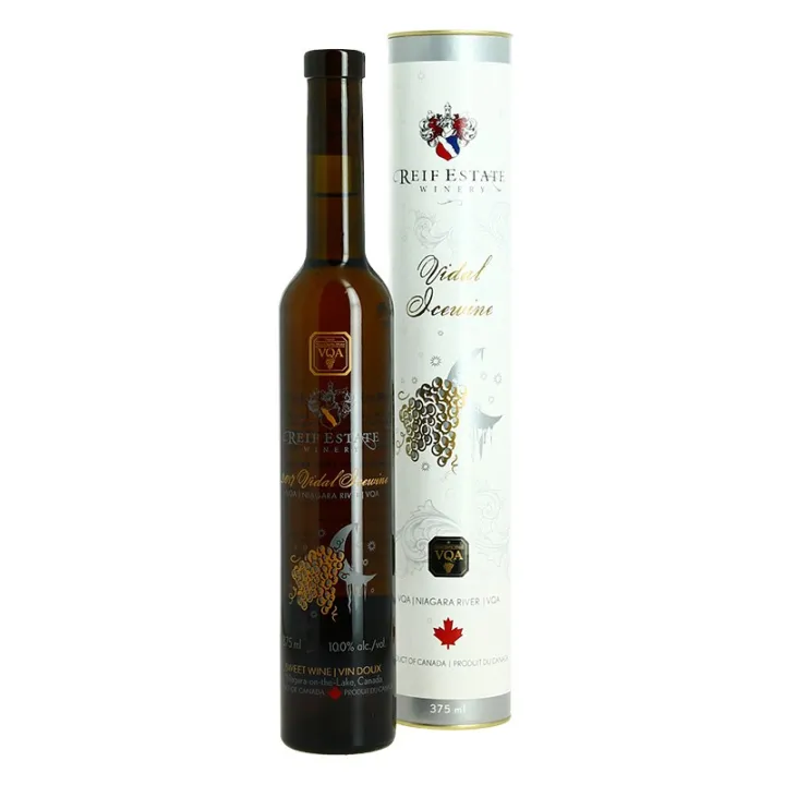 achat Icewine canadien Vin de Glace Cépage VIDAL Domaine REIF
