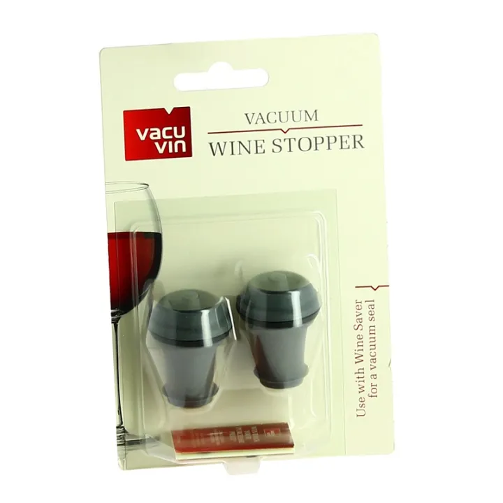 VACUVIN Lot de 2 Bouchon Wine Stopper