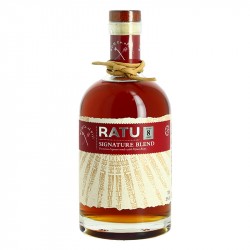 RATU Signature Blend 8 ans Liqueur de Rhum ambré Fidjien 70 cl