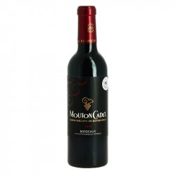 MOUTON CADET 1/2 bouteille de Bordeaux Rouge par BARON PHILIPPE de ROTHSCHILD
