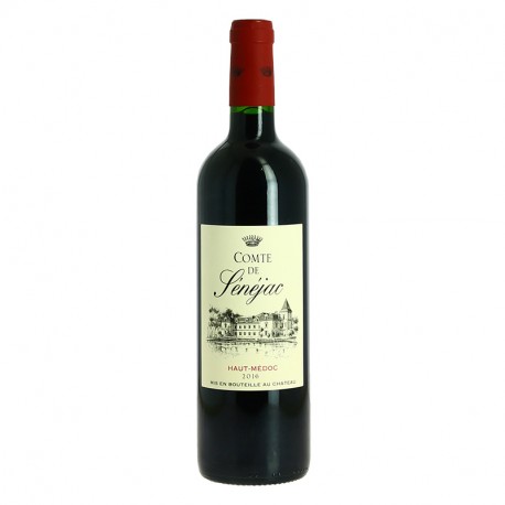 Comte de SENEJAC 2016 Haut Médoc 75 cl Vin rouge de Bordeaux