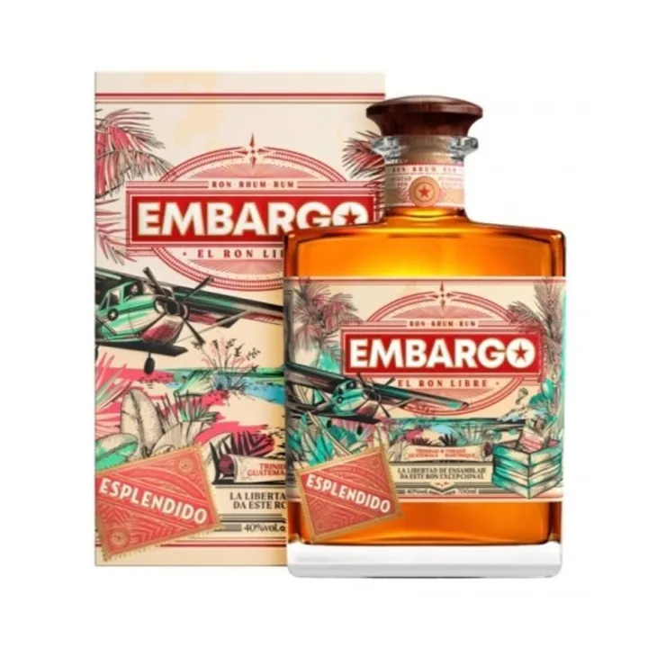acheter rhum embargo esplendido anejo trois origines et types de rhums