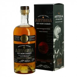 Whisky ARTESIA Fût Noir Char 3 70 cl