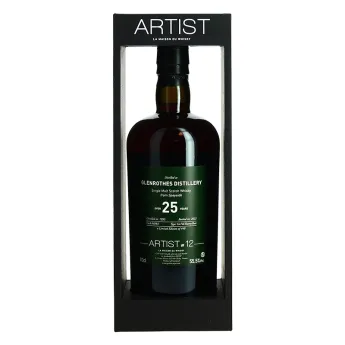 acheter Whisky GLENROTHES 1995 OVER 25 Ans Collection  ARTIST 12 70 cl