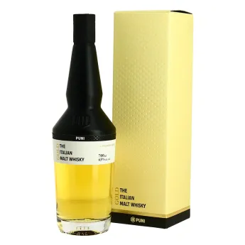 achat de whisky PUNI Gold Whisky de Malt des Alpes Italiennes 70 cl