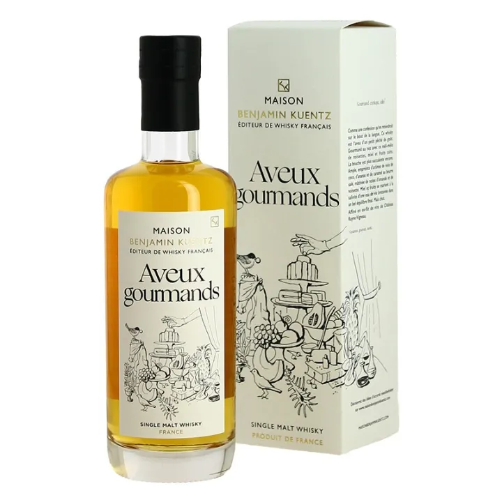 achat de Whisky Benjamin Kuentz AVEUX GOURMANDS 50 Cl