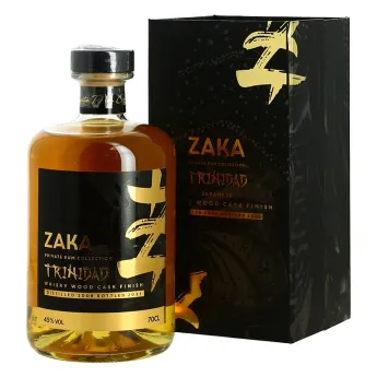 achat de ZAKA Rhum de Trinidad Japanese Whisky Cask Finish 70 cl