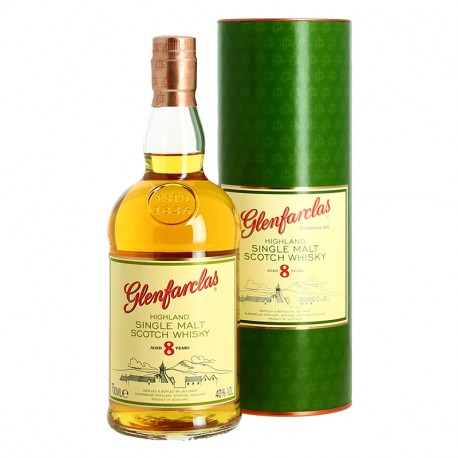 Glenfarclas 8 ans Speyside Single Malt scotch whisky 70 cl