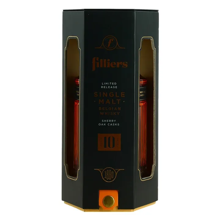 achat ded Whisky FILLIERS 10 Ans Single Malt Belge 70 cl