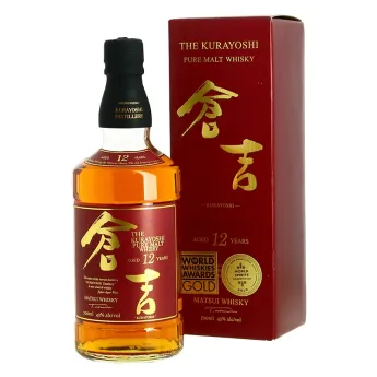 acheter The KURAYOSHI 12 ans Pure Malt Whisky du Japon 70 cl