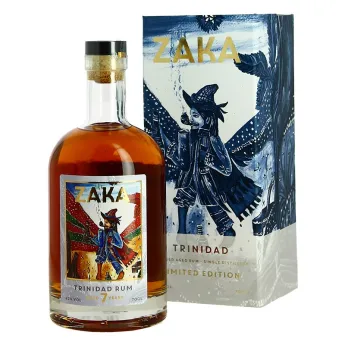 acheter Rhum ZAKA 7 ans Rhum de TRINIDAD 70 cl