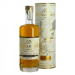 Whisky ROZELIEURES PARCELLAIRE Mont POIROUX Terroirs Argilo calcaire 70 cl