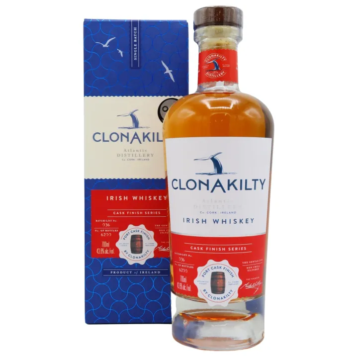 acheter CLONAKILTY Irish Whiskey Finition en fût de PORTO 70 cl