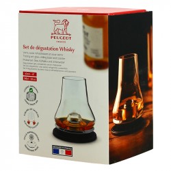 Set dégustation whisky 3 pièces IMPITOYABLE par PEUGEOT