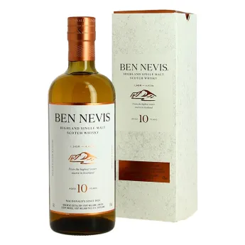 acheter whisky Ben Nevis 10 ans Highland single Malt Scotch Whisky