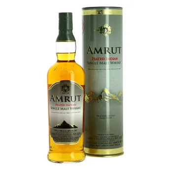 AMRUT PEATED Whisky Indien Tourbé