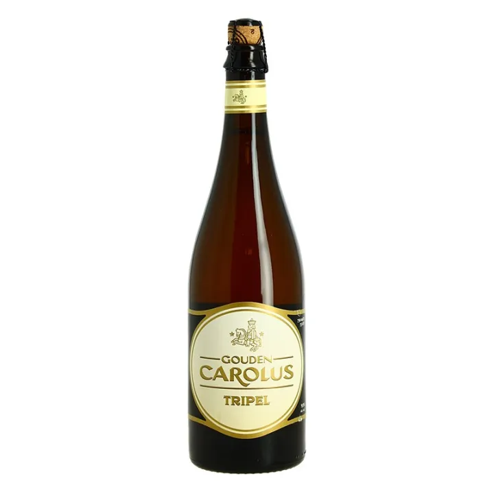 achat bière CAROLUS  Bière Belge TRIPLE 75 cl 9°