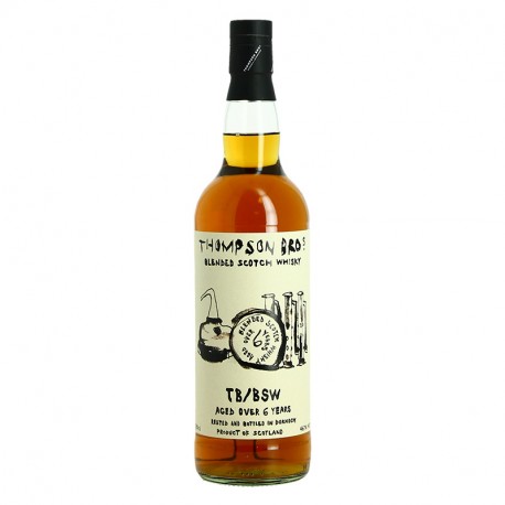 Blended Scotch Whisky Over 6 Years old TB/BSW par THOMPSOSN Brothers 70 cl