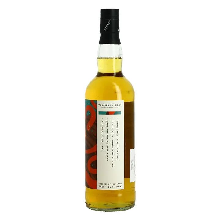 achat Whisky TOMATIN 2008 14 ans par THOMPSON Brothers 70 cl